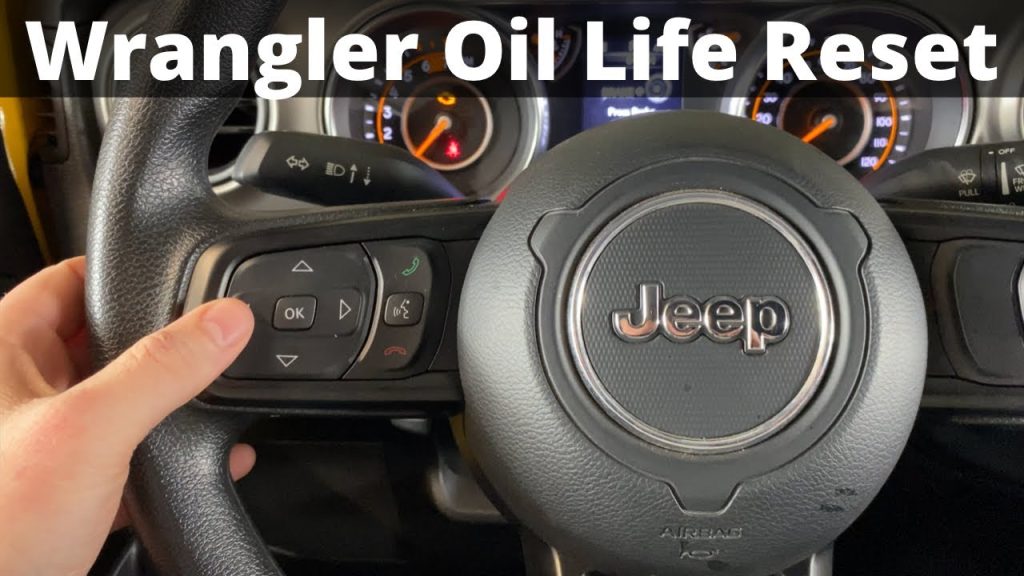 how to reset oil change on jeep wrangler