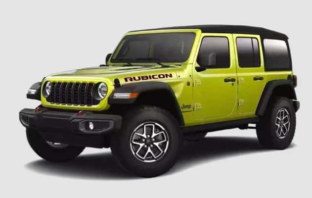 Jeep Wrangler Green Color